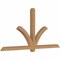 Ekena Millwork Redmond Smooth Timber Gable Bracket, Western Red Cedar, 84"W x 42"H x 3 1/2"D x 3 1/2"F, 12/12 Pitch GBW084X42X0404RED00SWR - alternate 4